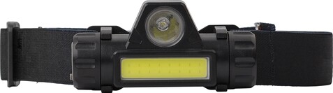 Stirnlampe Mina | Kunststoff | LED + COB | USB-C aufladbar – Schwarz bedrucken, Art.-Nr. 001999999_709344 Stirnlampe Mina | Kunststoff | LED + COB | USB-C aufladbar – Schwarz bedrucken, Art.-Nr. 001999999_709344