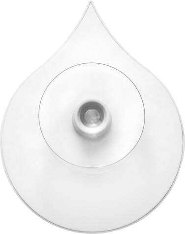 Duschuhr Alaya | Tropfenform | Sanduhr – Weiß bedrucken, Art.-Nr. 002999999_7096