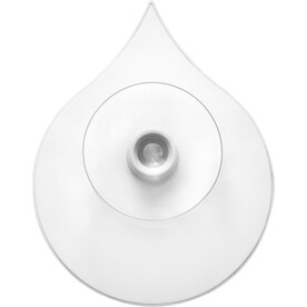 Duschuhr Alaya | Tropfenform | Sanduhr – Weiß bedrucken, Art.-Nr. 002999999_7096