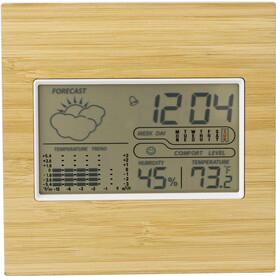 Wetterstation Lia | Bambus – Bambus bedrucken, Art.-Nr. 823999999_710322