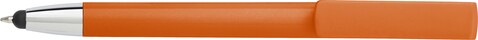 Kugelschreiber Calvin | Stylus – Orange bedrucken, Art.-Nr. 007999999_7124