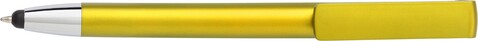 Kugelschreiber Calvin | Stylus – Gelb bedrucken, Art.-Nr. 006999999_7124