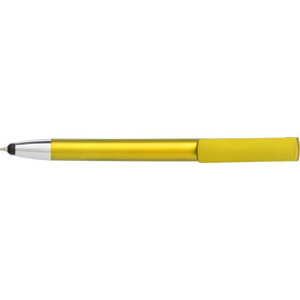 Kugelschreiber Calvin | Stylus – Gelb bedrucken, Art.-Nr. 006999999_7124