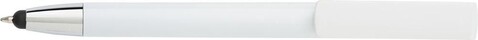Kugelschreiber Calvin | Stylus – Weiß bedrucken, Art.-Nr. 002999999_7124