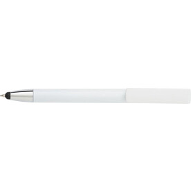 Kugelschreiber Calvin | Stylus – Weiß bedrucken, Art.-Nr. 002999999_7124