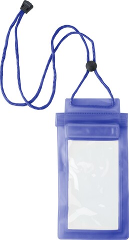 Handytasche Emily – Kobaltblau bedrucken, Art.-Nr. 023999999_7811