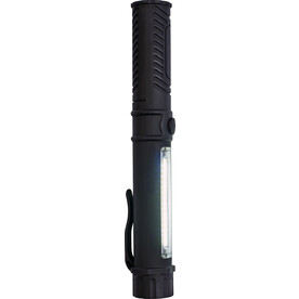 Arbeitsleuchte Dimitri | Kunststoff | LED 60 lm und COB – Schwarz bedrucken, Art.-Nr. 001999999_7813