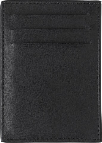 Kartenportemonnaie Logan | Ziegenleder | RFID – Schwarz bedrucken, Art.-Nr. 001999999_8058