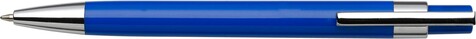 Kugelschreiber Jarod | Metallclip – Blau bedrucken, Art.-Nr. 005999999_8121