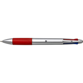 Kugelschreiber Chloë | 4 Farben – Rot bedrucken, Art.-Nr. 008999999_8123