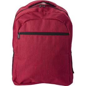 Polyester (600D) Rucksack Glynn – Rot bedrucken, Art.-Nr. 008999999_818450