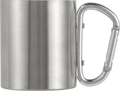 Thermobecher Nella | 185 ml – Silber bedrucken, Art.-Nr. 032999999_8245