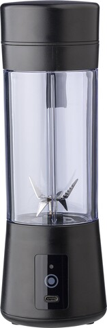 Elektrischer Mixer Santosh | 320 ml – Schwarz bedrucken, Art.-Nr. 001999999_8248