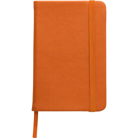 Notizbuch Brigitta | A5 | Blanko – Orange bedrucken, Art.-Nr. 007999999_8251