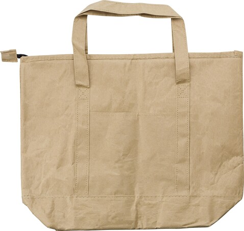 Laminierte Einkaufs- und Kühltasche aus Papier Oakley – Braun bedrucken, Art.-Nr. 011999999_8263 Laminierte Einkaufs- und Kühltasche aus Papier Oakley – Braun bedrucken, Art.-Nr. 011999999_8263