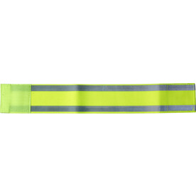 Reflektierendes Armband Danilo | Elastan – Gelb bedrucken, Art.-Nr. 006999999_8288
