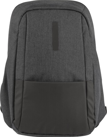 Laptoptasche Aliza | Kunststoff | 30 x 45 x 13 cm – Schwarz bedrucken, Art.-Nr. 001999999_8456