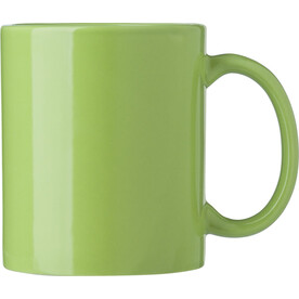 Tasse Kenna | Keramik | 300 ml – Hellgrün bedrucken, Art.-Nr. 029999999_864650