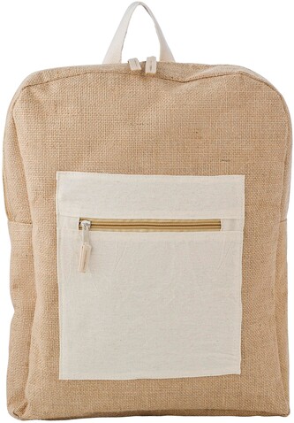 Rucksack Edison | 8 l – Braun bedrucken, Art.-Nr. 011999999_866520