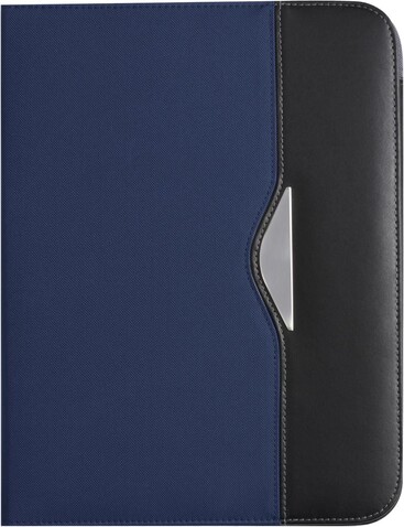 Konferenzmappe Ivo | Polyester 600D | A4 – Blau bedrucken, Art.-Nr. 005999999_8668 Konferenzmappe Ivo | Polyester 600D | A4 – Blau bedrucken, Art.-Nr. 005999999_8668