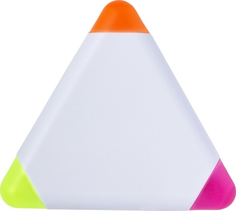 Textmarker Mica | 3 Farben – Weiß bedrucken, Art.-Nr. 002999999_8672