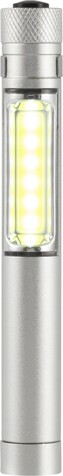 Taschenlampe Beth | Aluminium | COB | 50 Lumen – Silber bedrucken, Art.-Nr. 032999999_8839 Taschenlampe Beth | Aluminium | COB | 50 Lumen – Silber bedrucken, Art.-Nr. 032999999_8839