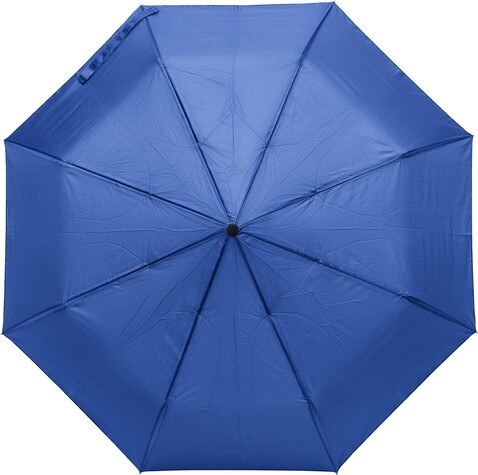 Regenschirm Conrad | Pongé | Faltbar | 21 Zoll – Blau bedrucken, Art.-Nr. 005999999_8891