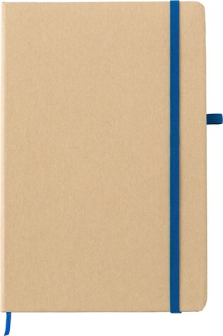 Notizbuch Cora | Steinpapier | A5 | Hardcover – Kobaltblau bedrucken, Art.-Nr. 023999999_9144
