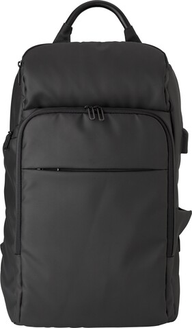 Rucksack Rishi | Laptop 15" | 28 l – Schwarz bedrucken, Art.-Nr. 001999999_9154 Rucksack Rishi | Laptop 15" | 28 l – Schwarz bedrucken, Art.-Nr. 001999999_9154