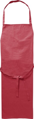Schürze Mindy | Polyester-Twill 200 g/m² – Rot bedrucken, Art.-Nr. 008999999_917965
