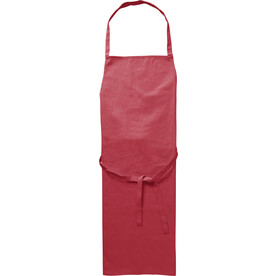 Schürze Mindy | Polyester-Twill 200 g/m² – Rot bedrucken, Art.-Nr. 008999999_917965