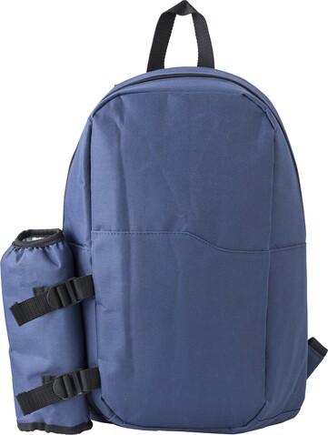 Kühlrucksack Clinton | 18,7 l – Blau bedrucken, Art.-Nr. 005999999_9266