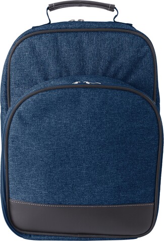 Picknickrucksack Jolie | Polycanvas | 2 Personen – Blau bedrucken, Art.-Nr. 005999999_9269 Picknickrucksack Jolie | Polycanvas | 2 Personen – Blau bedrucken, Art.-Nr. 005999999_9269