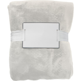Fleecedecke Sean – beige bedrucken, Art.-Nr. 357999999_965859