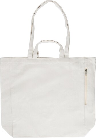 Einkaufstasche Bennett | Recycelt | 350 g/m² – Khaki bedrucken, Art.-Nr. 013999999_967394