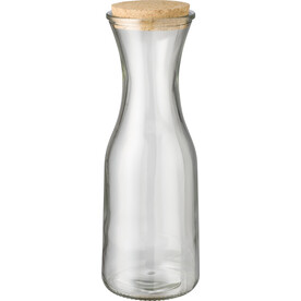 Karaffe Rowena | Glas | 1 l – transparent bedrucken, Art.-Nr. 970999999_976595