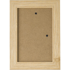 Bilderrahmen | Bambus | 15 x 10 cm – Braun bedrucken, Art.-Nr. 011999999_976597