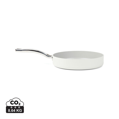 VINGA Alto Bratpfanne aus RCS recyceltem Aluminium 25cm beige bedrucken, Art.-Nr. V2612802
