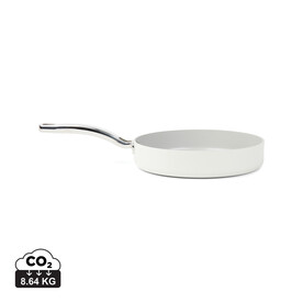 VINGA Alto Bratpfanne aus RCS recyceltem Aluminium 25cm beige bedrucken, Art.-Nr. V2612802