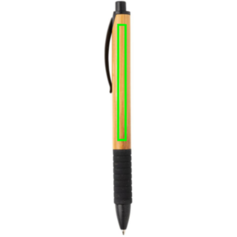 Bambus & Weizenstroh Stift schwarz bedrucken, Art.-Nr. P610.531 Bambus & Weizenstroh Stift schwarz bedrucken, Art.-Nr. P610.531