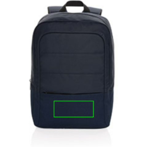 Armond AWARE™ RPET 15.6" Basic Laptop-Rucksack navy blau bedrucken, Art.-Nr. P763.305