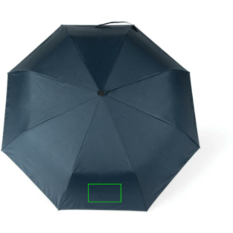 VINGA Baltimore AWARE™ RPET 21“ Regenschirm navy blau bedrucken, Art.-Nr. V850105