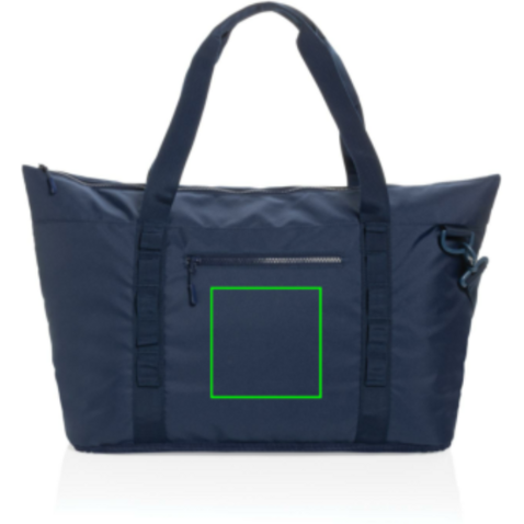 Sonny Aware™ RPET XL Kühltasche navy blau bedrucken, Art.-Nr. P422.5425