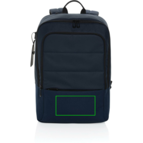 Armond AWARE™ RPET 15.6" Deluxe Laptop-Rucksack navy blau bedrucken, Art.-Nr. P763.285 Armond AWARE™ RPET 15.6" Deluxe Laptop-Rucksack navy blau bedrucken, Art.-Nr. P763.285