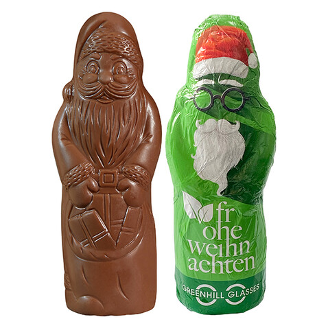 Veganer MAXI-Schoko-Weihnachtsm. bedrucken, Art.-Nr. 110785110 Veganer MAXI-Schoko-Weihnachtsm. bedrucken, Art.-Nr. 110785110