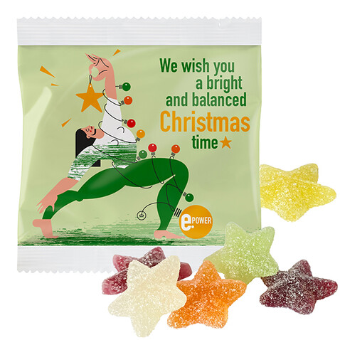Veganes Weihnachtsgelee, komp. Tüt. bedrucken, Art.-Nr. 110788500