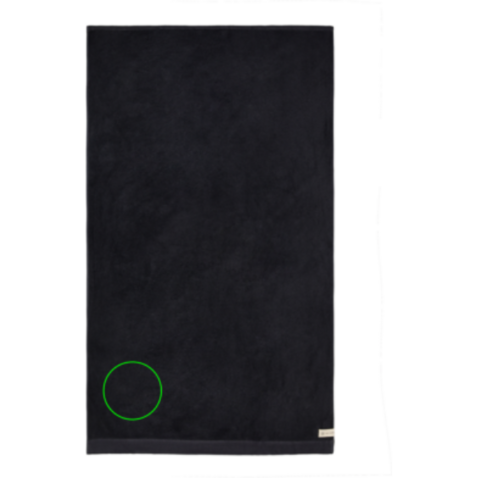 VINGA Birch Handtuch 90x150, 450gr/m² schwarz bedrucken, Art.-Nr. B4500904 VINGA Birch Handtuch 90x150, 450gr/m² schwarz bedrucken, Art.-Nr. B4500904