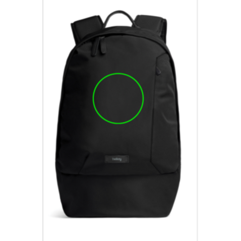 Bellroy Classic Rucksack schwarz bedrucken, Art.-Nr. P763.3301 Bellroy Classic Rucksack schwarz bedrucken, Art.-Nr. P763.3301