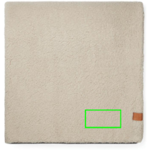 VINGA Maine Doppelflor-Decke aus GRS recyceltem Material braun bedrucken, Art.-Nr. V404059 VINGA Maine Doppelflor-Decke aus GRS recyceltem Material braun bedrucken, Art.-Nr. V404059