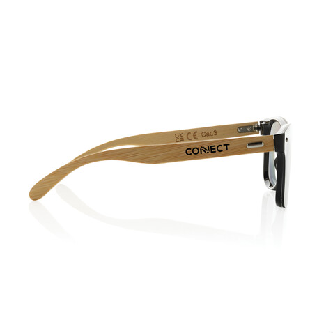 Prism Sonnenbrille aus RCS rec. Kunststoff mit Bambusbügeln braun bedrucken, Art.-Nr. P453.8509 Prism Sonnenbrille aus RCS rec. Kunststoff mit Bambusbügeln braun bedrucken, Art.-Nr. P453.8509
